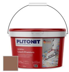 Затирка PLITONIT COLORIT Premium с армирующими волокнами (0,5-13мм) темно-коричневая 2кг 5030