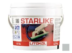 Затирка эпоксидная Litokol Litochrom Starlike 2.5кг C.320 Серый шелк 478650003