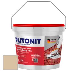 Эпоксидная затирка PLITONIT Colorit EasyFill трёхкомпонентная (1-10мм) бисквитный 2кг Н010517