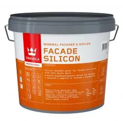 Краска для фасадов TIKKURILA FACADE SILICON база C 2,7л глубокоматовая 700011478