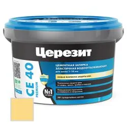 Затирка цементная Ceresit CE40 №25 сахара 2кг 1427831