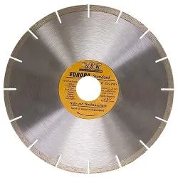 Диск алмазный Sparta EUROPA Standard 230 х 22,2 мм, отрезной сегментный, сухая резка