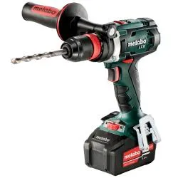 Аккумуляторная дрель-шуруповерт METABO 18В 2АКБ кейс BS 18 LTX Quick (602193500)