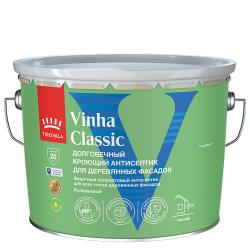 Антисептик кроющий TIKKIVALA/TIKKURILA VINHA CLASSIC водоразбав полуматовый, база VVА 9л 61546