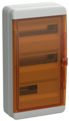 Бокс навесной IEK TEKFOR КМПн-36 IP65 36 модулей оранжевая прозрачная дверц TF5-KP72-N-36-65-K03-K09