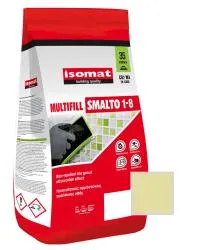 Затирка полимерцементная ISOMAT MULTIFILL SMALTO 1-8  № 48 Лимонный 2кг 51154802