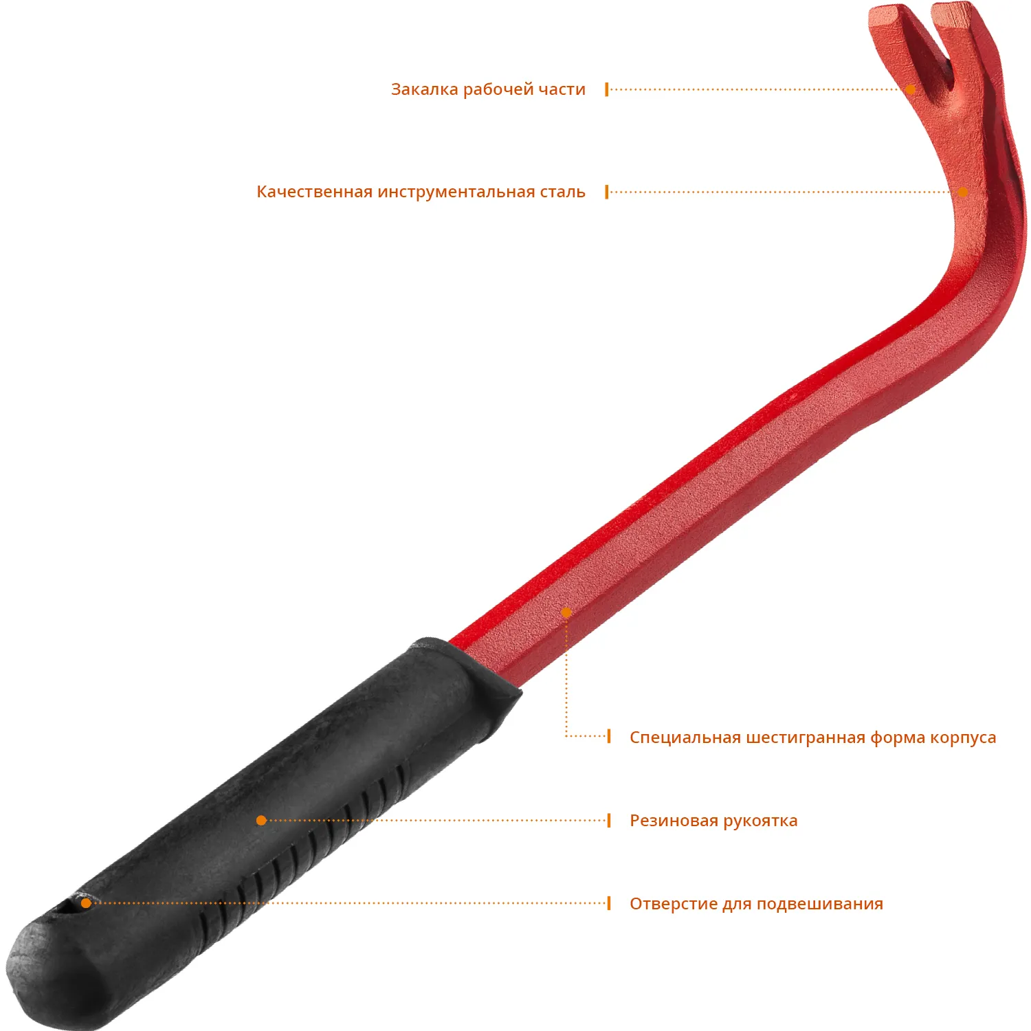 Гвоздодер STAYER с рукояткой 300 мм 2160-30_z01