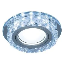 Светильник Gauss Backlight BL040 Кругл. Кристалл/Хром, Gu5.3, LED 4100K 1/40