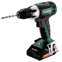 Аккумуляторная дрель-шуруповерт METABO 18В 2АКБ кейс BS 18 LT Compact