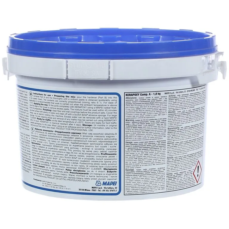 Затирка эпоксидная Mapei Kerapoxy № 100 Белый 2кг 4510002