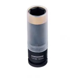 Головка ударная шестигранная для колесных дисков 19 мм 1/2", CrMo// Gross