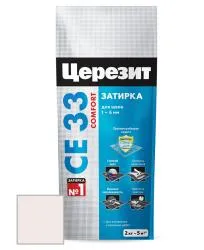 Затирка цементная Ceresit CE33 № 40 жасмин 2кг 2092224