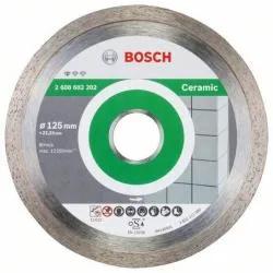 Диск алмазный BOSCH Ceramic standart 125х22.2 сплошной