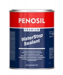 Герметик каучуковый PENOSIL Premium WaterStop водостойкий армированный 1000мл серый H1308