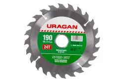 Диск пильный URAGAN 190х30х24T 36800-190-30-24