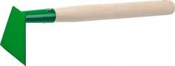 Мотыга РОСТОК 100x95 мм, трапециевидная, деревянная ручка, 39661