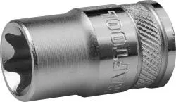 Торцовая головка E16 KRAFTOOL 1/2 Cr-V сталь хромированная 27810-16_z01