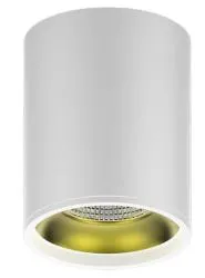 LED светильник накладной HD010 12W (белый золото) 3000K 79x100,900лм, 1/30