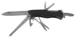 Нож ЗУБР "ЭКСПЕРТ" складной многофункциональный, "8 в 1", пластиковая рукоятка