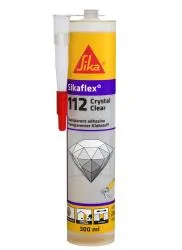Клей-герметик Sikaflex-112 Crystal Clear однокомпонентный прозрачный 290мл 599147