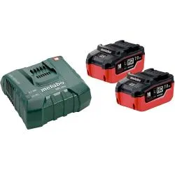 Набор: 2 аккумулятора + 1 зарядное устройство METABO Basic Set 7.0