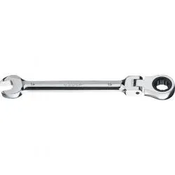 Комбинированный гаечный ключ трещоточный шарнирный ЗУБР 12 мм, , 27101-12