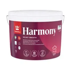 Краска для стен и потолков TIKKURILA HARMONY база A 18л глубокоматовая 80960010170