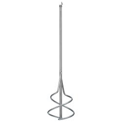 Миксер Сибртех для строительных смесей, 100х450мм, хвостовик SDS plus 84777