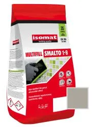 Затирка полимерцементная ISOMAT MULTIFILL SMALTO 1-8  № 03 Серый 2кг 51150302