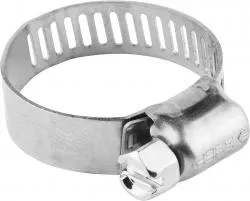Хомуты ЗУБР Профессионал нержавеющая сталь, просечная лента 8 мм 10-16 мм, 5 шт 37811-10-16-5