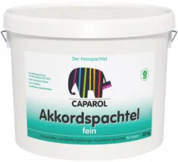 Шпатлевка финишная Caparol Akkordspachtel готовая акрилово-дисперсионная белая 25кг