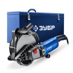 Штроборез бороздодел ЗУБР Профессионал d 230 мм 2700 Вт 65 мм метал.ящик ЗШ-П65-2700 ПСТК