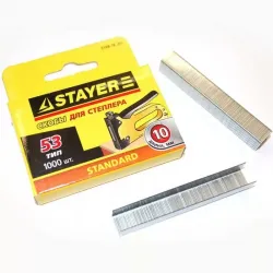 Скобы для степлера 10мм тип-53 (1000шт-уп) STAYER