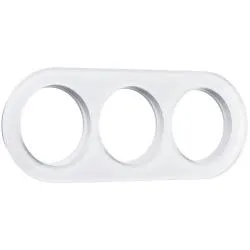 Рамка на 3 поста Белый WERKEL WL21-frame-03
