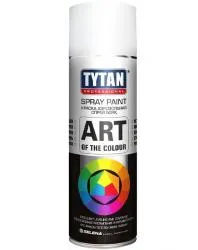 Краска аэрозольная TYTAN Art of the colour акриловая 400мл белая матовая 9003М
