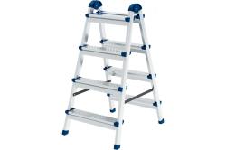 Стремянка двухсторонняя Сибртех 4 стальные ступени 97984