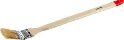 Кисть радиаторная ЗУБР МАСТЕР светлая натуральная щетина деревянная ручка 38мм