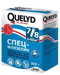 Клей для флизелиновых обоев Quelyd Спец-Флизелин 0,3 кг