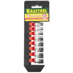Набор торцовых головок KRAFTOOL EXPERT QUALITAT 6-13мм 8 шт 27860-H8 z01