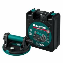 Вакуумная присоска KRAFTOOL SPG-150 150 мм до 80 кг манометр 33256-15