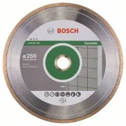 Диск алмазный BOSCH Ceramic standart 250х30x25,4 сплошной