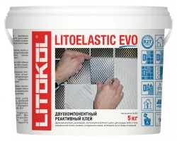 Клей полиуретановый Litokol LITOELASTIC EVO A+B двухкомпонентный 5кг 484140002
