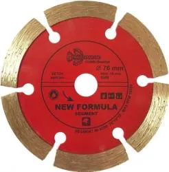 Диск алмазный Trio-Diamond 76х10мм New Formula Segment сегментный S200