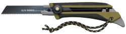 Нож универсальный OLFA WORKS FK1 FIELD KNIFE со сменным серрейторным лезвием OW-FK1-OD