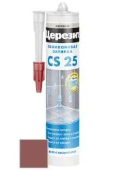 Затирка силиконовая Ceresit CS25 №52 какао 280мл 2336938