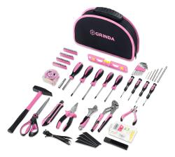 Набор инструмента GRINDA Pink Force 165 предм универсальный 22109