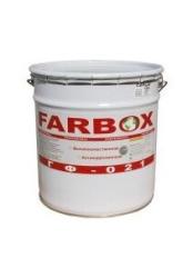 Грунт Farbox ГФ-021 для наружных и внутренних работ серый, ведро 20кг