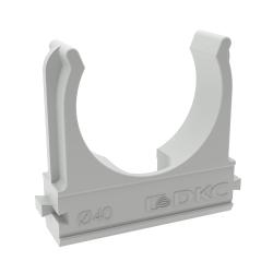 Держатель для труб клипса d40мм с защелкой DKC 51040