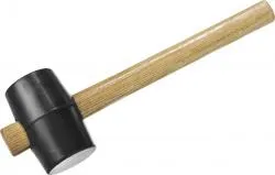 Киянка 230г ЗУБР с деревянной ручкой черная "МАСТЕР"