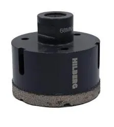 Коронка алмазная HILBERG super hard 68мм HH668